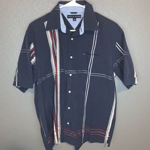 Sz. M Tommy Hilfiger Button Up casual short sleeve